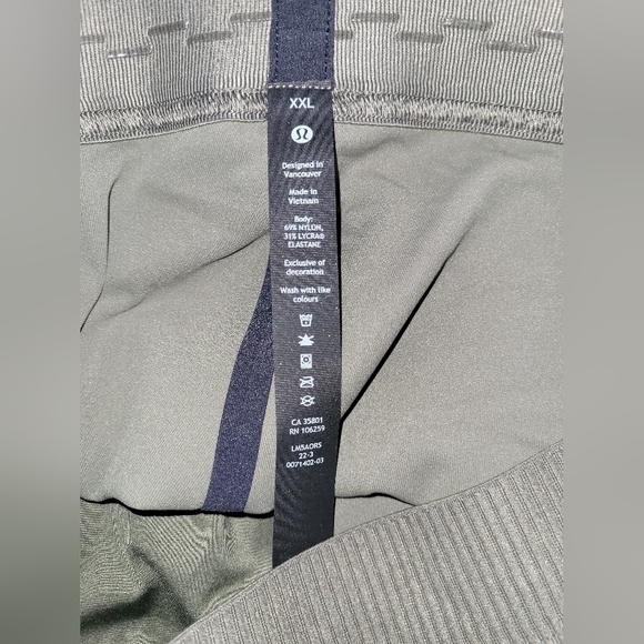 Lululemon License to Train Tight 21" Carob Brown Size XXL - Picture 14 of 15